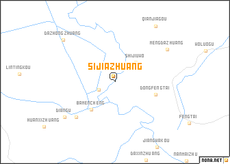 map of Sijiazhuang