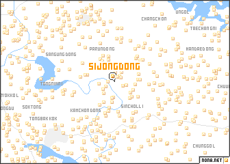 map of Sijŏng-dong