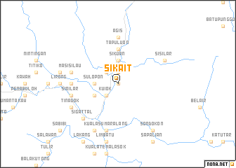 map of Sikait