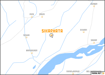 map of Sikarhāta