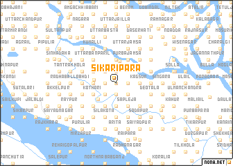 map of Sikāripāra