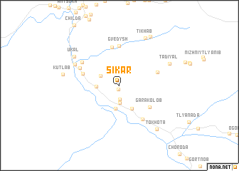 map of Sikar
