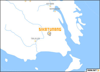 map of Sikatunang