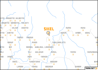 map of Sikel