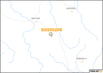 map of Sikerkupa