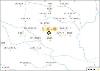 map of Sikewini