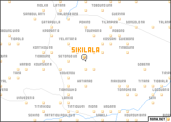 map of Sikilala