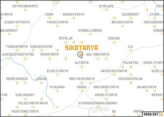 map of Sikótanya