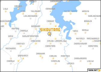 map of Sikoutang