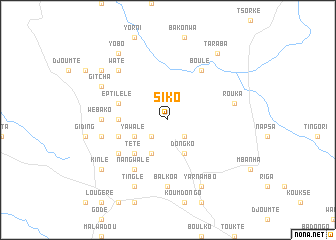 map of Siko