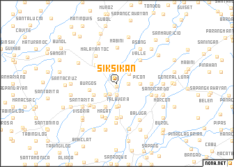 map of Siksikan
