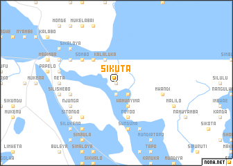 map of Sikuta