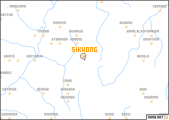 map of Sikwong