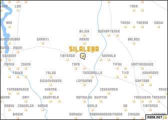 map of Silaléba