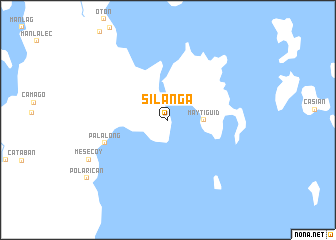 map of Silanga