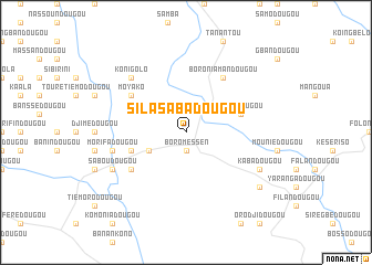 map of Silasabadougou