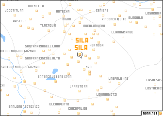 map of Sila