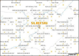 map of Silbersau