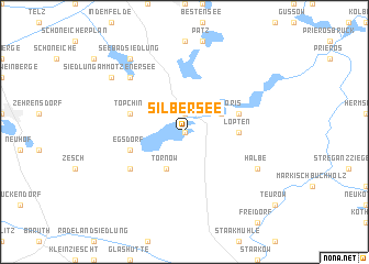 map of Silbersee