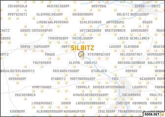 map of Silbitz