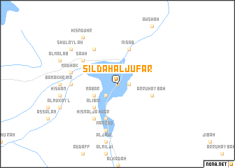 map of Sildah al Jufar