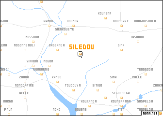 map of Silêdou