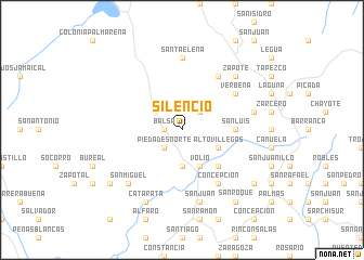 map of Silencio