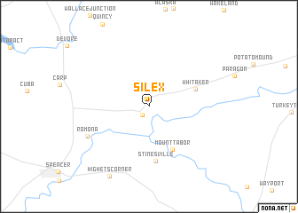 map of Silex