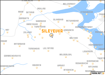 map of Sileyevka