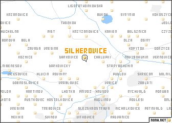 map of Šilheřovice