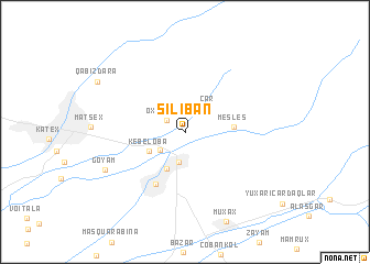 map of Siliban
