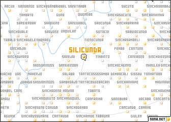 map of Silicunda