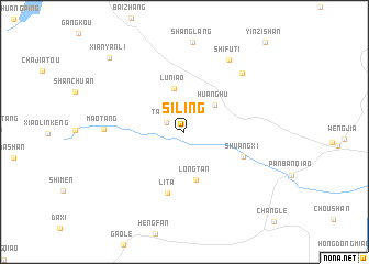 map of Siling