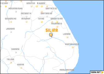 map of Sílira