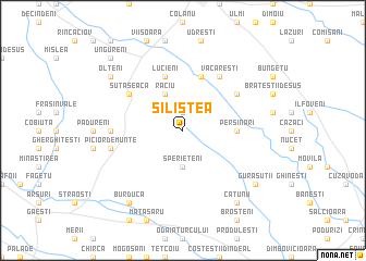 map of Siliştea