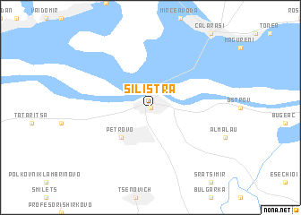 map of Silistra