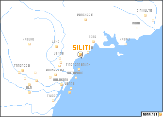 map of Siliti