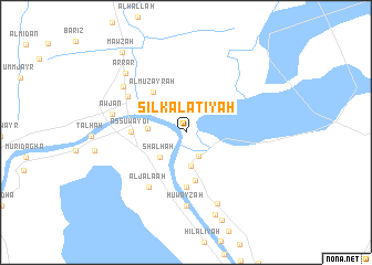 map of Silk al ‘Aţīyah