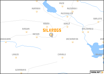 map of Silkrogs