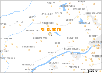 map of Silkworth