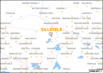 map of Sillamåla