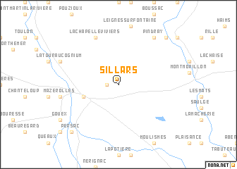 map of Sillars