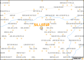 map of Sillerup
