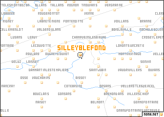 map of Silley-Bléfond