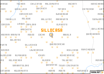 map of Sillocasa