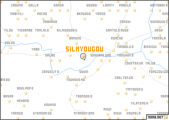 map of Silmyougou