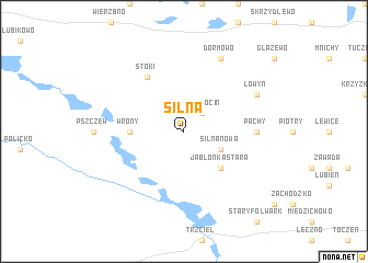 map of Silna