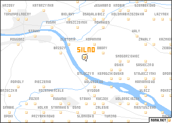 map of Silno
