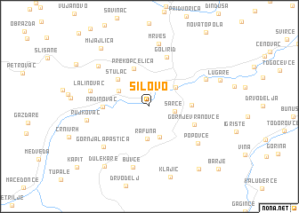 map of Šilovo