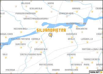 map of Silvano Pietra